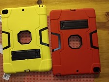 2 Cantis Ipad 10.2 Protectors Cover Silicone Outside Hard Plastic Inside