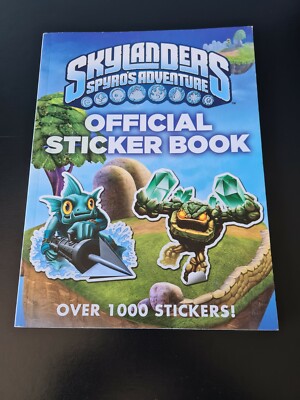 Skylanders Spyro's Adventure: Official Sticker Book by Sunbird (Paperback, 2012)