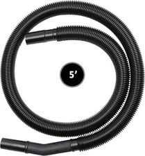 5 Foot Length Crushproof Hose for Shop Vac Wet Dry Stinger Vacuum 1.25"
