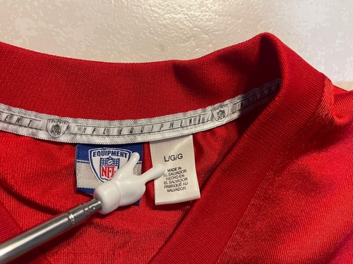 Vintage REEBOK Kansas City Chiefs Tony Gonzalez NFL Jersey Men’s Large - Picture 14 of 18