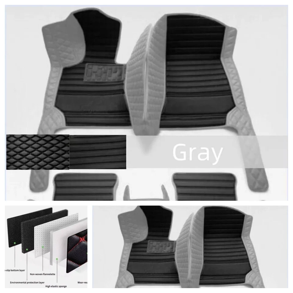 Tapetes de assoalho de carro Lexus ajuste personalizado todo impermeável forro automático para todas as estações - Imagem 4 de 4