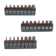 8 PH/Torx Star Screwdriver Bits 25mm Hex Shank Security Magnetic Driver Bits