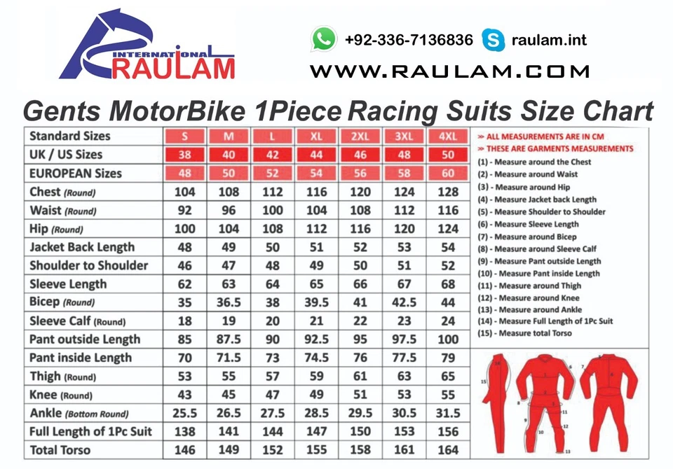 Custom Motorbike Racing Suit Adults Motorcycle Genuine Leather Biker Suit - Image 3 of 3