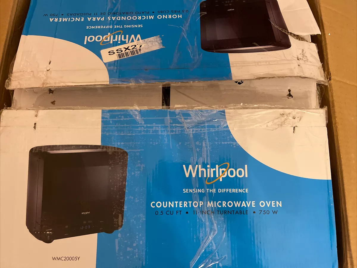 Whirlpool WMC20005Y Countertop Microwave Oven 0.5 Cu. Ft. Black