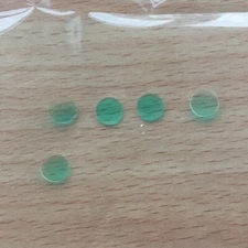 5pcs  8*0.55mm IRC650 650nm IR Cut Filter Glass for camera