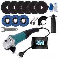 Winkelschleifer 2000W Ø 125 mm Diamanttrennscheibe 3m Kabel Softgrip Schleifsche