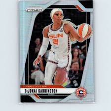 2024 Panini Prizm WNBA Dijonai Carrington #118 Silver Prizm Connecticut Sun