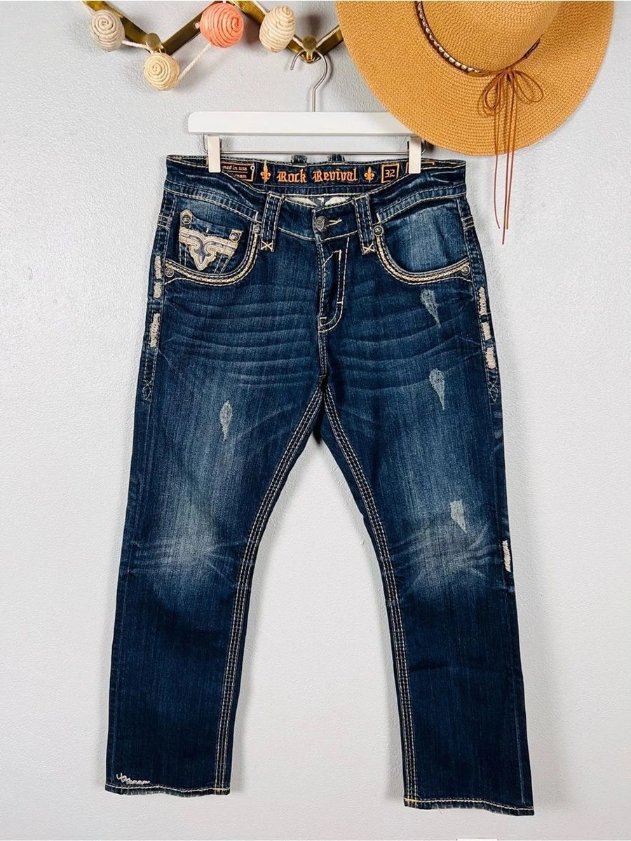 Rock Revival Jeans Size 32 for Men for sale - eBay