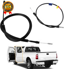 Rear Left & Right Extended Cab Door Latch Release Cable Compatible with Ford