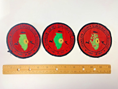 Vermilion County, Illinois Conservation District Patches