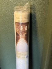 Wedding Aisle Runner Beistle 53026 Elite White/Roses In/Outdoor 36  X 100  