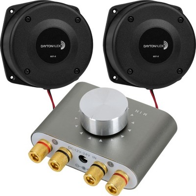 Dayton Audio BST-2 / McGrey Bass Shaker Sim-Racing Set Transducer Verstärker
