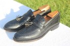 Allen Edmonds Clayton Exotic Lizard Leather Tassel Loafers 10 A IN PRISTINE COND — photo 5