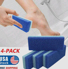 4 PACK Maryton Foot Pumice Stone for Feet Hard Skin Callus Remover and Scrubberd