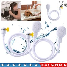 1/2Set Sink Spray Rubber Hose, Sink Hose Attachment for Faucet Portable for Pets
