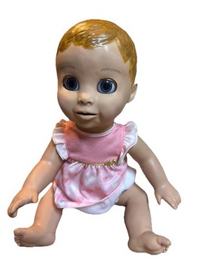 LuvaBella Luva Bella INTERACTIVE Animated Soft Face BABY DOLL Model 22700 Works