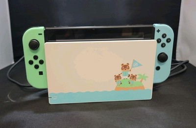 Nintendo Switch Animal Crossing Edition Console with 256GB SD card
