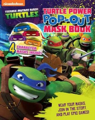 Teenage Mutant Ninja Turtles: Pop-Out Mask Book - Paperback - VERY GOOD