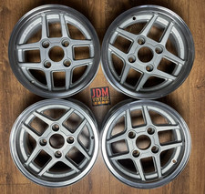 Cult Rare Jdm Toms Igetta Wheels 13x5.5j 15 4x114.3 Oldschool Toyota Ae86