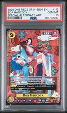 2026 ONE PIECE OP14-EB04-THE AZURE SEA'S SEVEN 112 BOA HANCOCK PSA 10