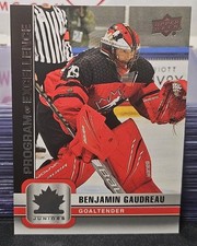 2023 Upper Deck Team Canada Benjamin Gaudreau 🇨🇦🇨🇦🇨🇦 Program Of Excellence