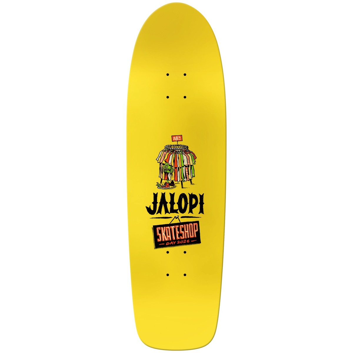2026 Skateshop Day Deck - Anti Hero Jalopi Lurker 9.1