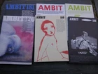 Bundle x6 Ambit Poetry Magazines