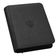 TCGUARD Toploader Binder,Holds 112 Toploaders, 4 Pocket Top Loader Binders fo...