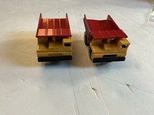 1989 Matchbox Dump Trucks 1:140 Scale Construction Vehicle Intn'l LTD