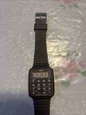 Vintage Timex Men's CALCULATOR K Cell Digital Watch