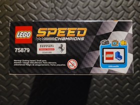 LEGO SPEED CHAMPIONS 75879: Scuderia Ferrari SF16-H,  New and Factory Sealed