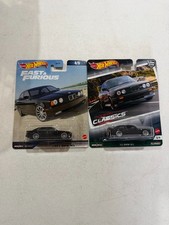 Hot Wheels Premium FnF 1991 BMW M5 - Modern Classics '92 BMW M3 Lot of 2 E4-