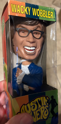 AUSTIN POWERS Vintage Bobblehead Figure Funko Wacky Wobbler NEW in