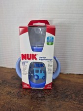 NUK Small Learner Cup with 5oz, 6 mos , Blue