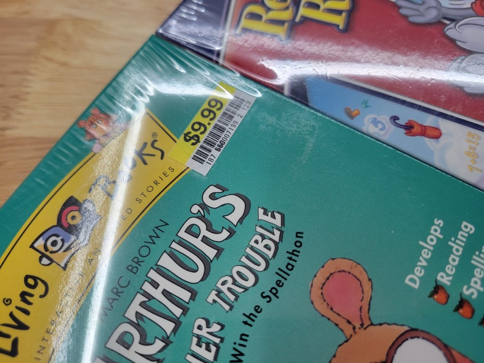 Reader Rabbit Cd Rom 3rd Grade BIG BOX CD ROM Arthur's Teacher Trouble + Reader Rabbit PC VINTAGE ...