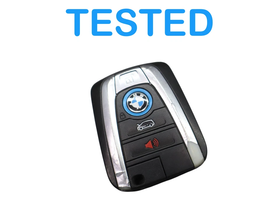 14-20 BMW i3 Rex i8 Control Remoto Entrada Sin Llave Llavero Inteligente Fabricante Original Foto 3 de 4