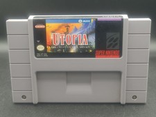 Utopia The Creation of a Nation - SNES - Game Only