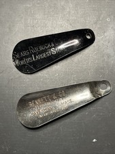 Vintage Advertising Sears  Roebuck Company And Bennett  CO. Metal Shoe Horn