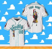 Personalized Sally Nightmare Before Xmas Halloween 3D Baseball Jersey Shirt
