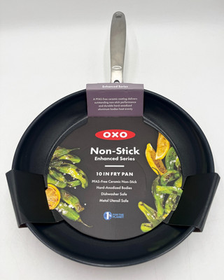 OXO Enhanced Series 10'' Frying Pan PFAS-Free Ceramic Nonstick - NEW