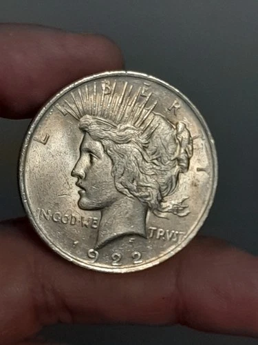 1922 Peace Silver Dollar BU