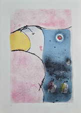 FRANCO ROGNONI - Litografia Originale Firmata Tiratura Limitata II/L - 70x50 cm