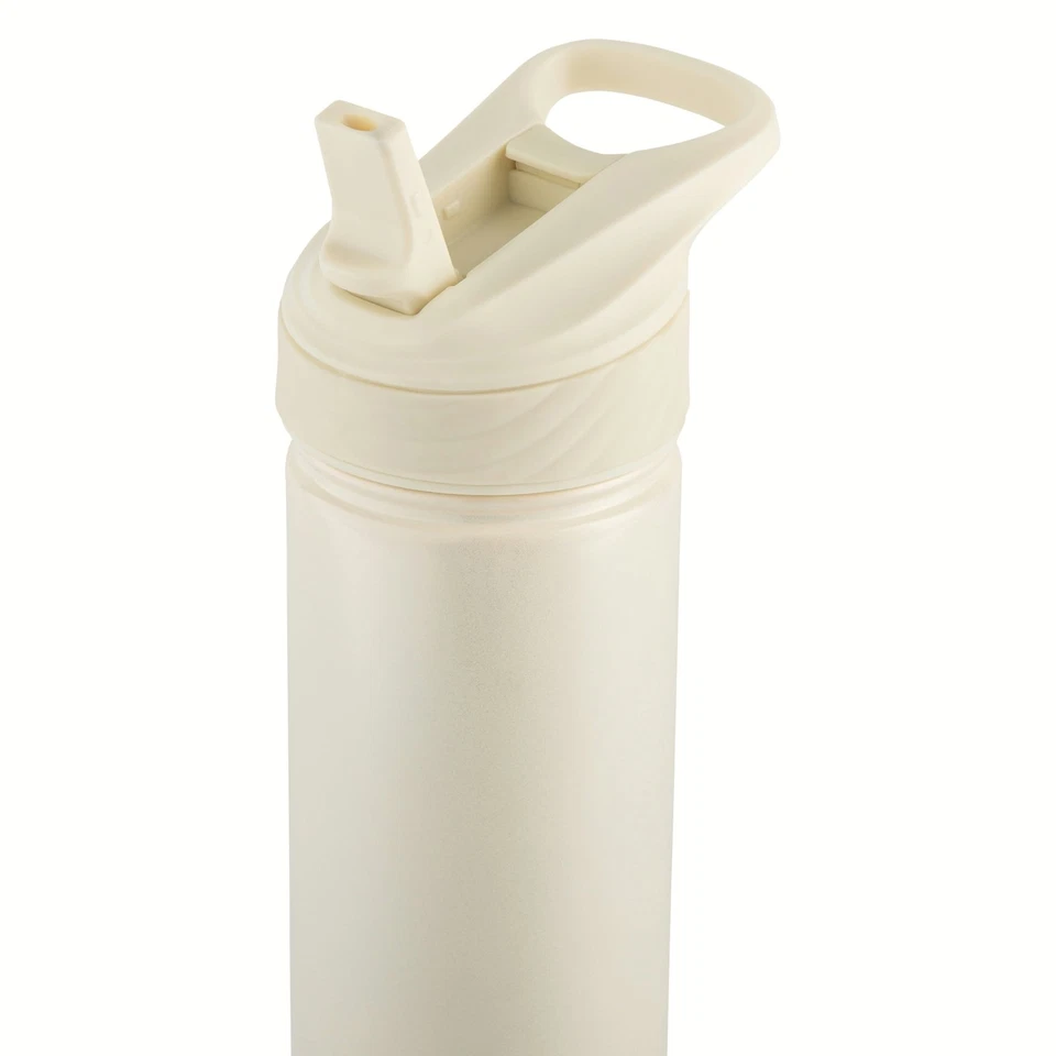 Botella de agua de paja de fácil sorbo Ranger de acero inoxidable TAL crema brillante 26 oz Foto 2 de 4