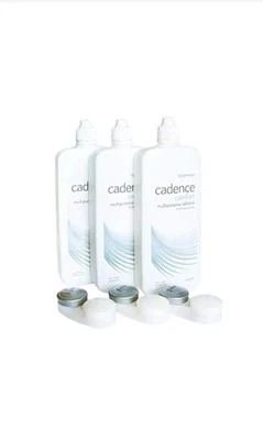 COOPERVISION Cadence Comfort MultiPurpose Contact Lens Solution 3 month Pack- Short Expiry