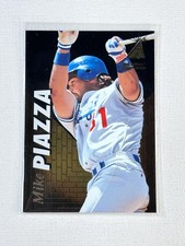 1995 Pinnacle Zenith Collection ~ Mike Piazza ~ 76 ~ Dodgers