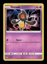 Tarjeta coleccionable Yamask 99/214 Pokemon Trueno perdido TC