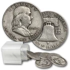 Lot of 20 - Franklin Half Dollar - 90% Silver ($10 Face) Full Dates