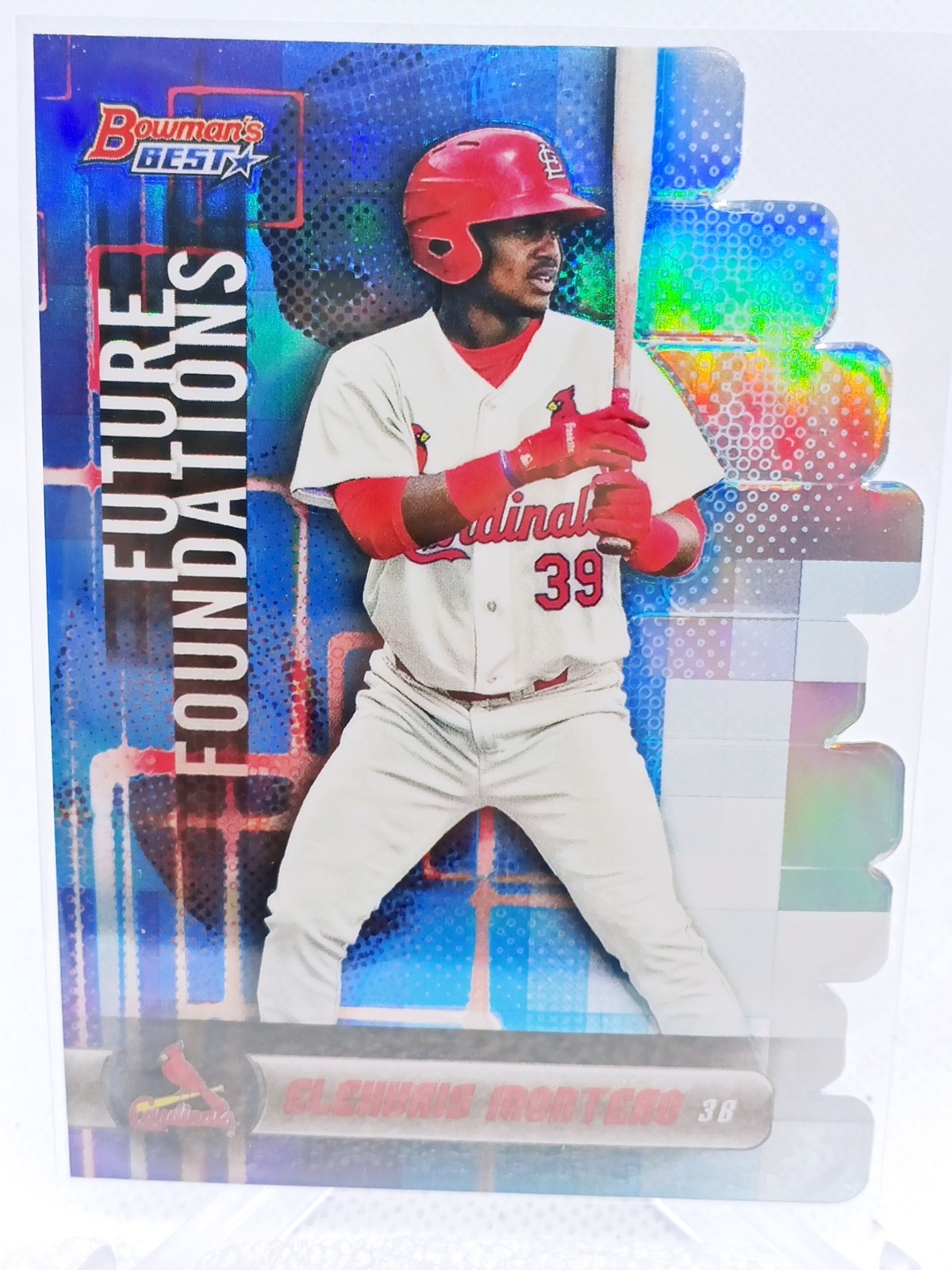 2019 BOWMAN'S BEST #FF-EM ELEHVAIS MONTERO FUTURE FOUNDATIONS DIE CUT