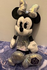 Disney Minnie Mouse 100 Years Of Wonder Platinum Plush 18  NO PRICE TAG INCLUDED