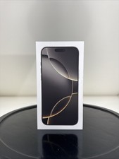 Apple iPhone 16 Pro Max Retail Empty Box White Black Natural Titanium - No Phone